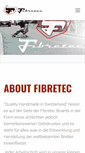 Mobile Screenshot of fibretec.ch