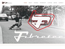 Tablet Screenshot of fibretec.ch